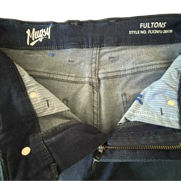 NWT-‎ Mugsy- Fultons jeans- 28x30
